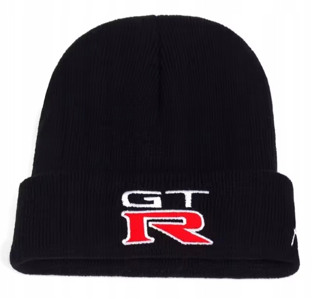 Czapka zimowa beanie Nissan GTR czarna prezent