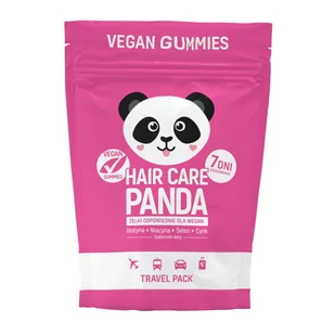 Hair Care Panda Żelki 70 g Wysyłka kurierem tylko 10,99 zł - Włosy, skóra, paznokcie - miniaturka - grafika 1