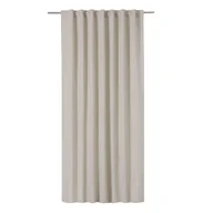 Zasłony - Zasłona zaciemniająca Annalise jasnobeżowa 140 x 280 na taśmie Inspire - miniaturka - grafika 1