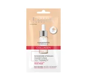 Maseczki do twarzy - Eveline Concentrated Formula Collagen błyskawicznie liftingująca maseczka do twarzy 8ml - miniaturka - grafika 1