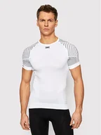 Bielizna sportowa męska - X-Bionic Bielizna termoaktywna górna Invent 4.0 INYT00S19M Biały Slim Fit - miniaturka - grafika 1