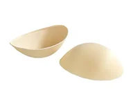 Biustonosze - Maximex Wkładki do biustonosza 1 para – dyskretne wkładki push-up do rozszerzenia miseczki, poliester, 14 x 6 x 10 cm, beżowe - miniaturka - grafika 1