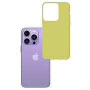 Etui i futerały do telefonów - 3MK Matt Case iPhone 14 Pro Max 6,7" limonka/lime - miniaturka - grafika 1