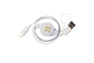 Kable USB - Kabel USB-Lightning iPhone, iPad, iPod SAVIO, CL-71, 0.8 m - miniaturka - grafika 1