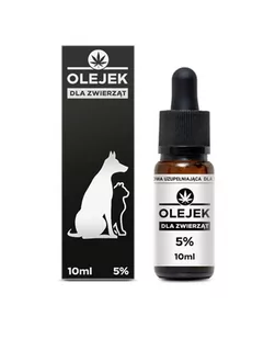 OLEJEK Z KONOPI CBD 5% Sativa Poland | Dla zwierząt - Suplementy i witaminy dla psów - miniaturka - grafika 1