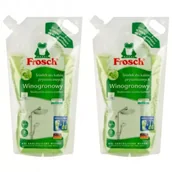 Środki do kuchni i łazienki - Frosch Winogronowy środek do kabin prysznicowych w worku zestaw 2 x 1 l - miniaturka - grafika 1