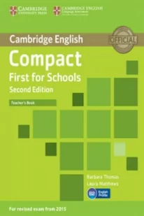 Compact first for schools teacher&#039;s book - Wysyłka od 3,99 - Materiały pomocnicze dla nauczycieli - miniaturka - grafika 1