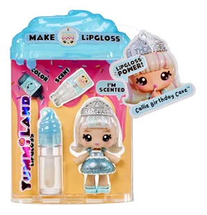 Yummiland Lipgloss Doll- Callie Birthday Cake - Lalki dla dziewczynek - miniaturka - grafika 1