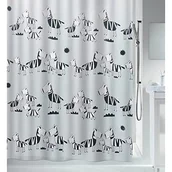 Zasłony prysznicowe - Spirella zasłona prysznicowa, z materiału, różne zwierzęce 10.40502 - miniaturka - grafika 1