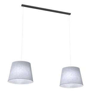 Epoca lampa wisząca 2xE27 czarna/szara 1405/2 - Lampy sufitowe - miniaturka - grafika 1