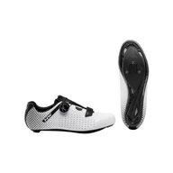Buty rowerowe - Buty rowerowe szosowe męskie NORTHWAVE CORE PLUS 2 białe - miniaturka - grafika 1