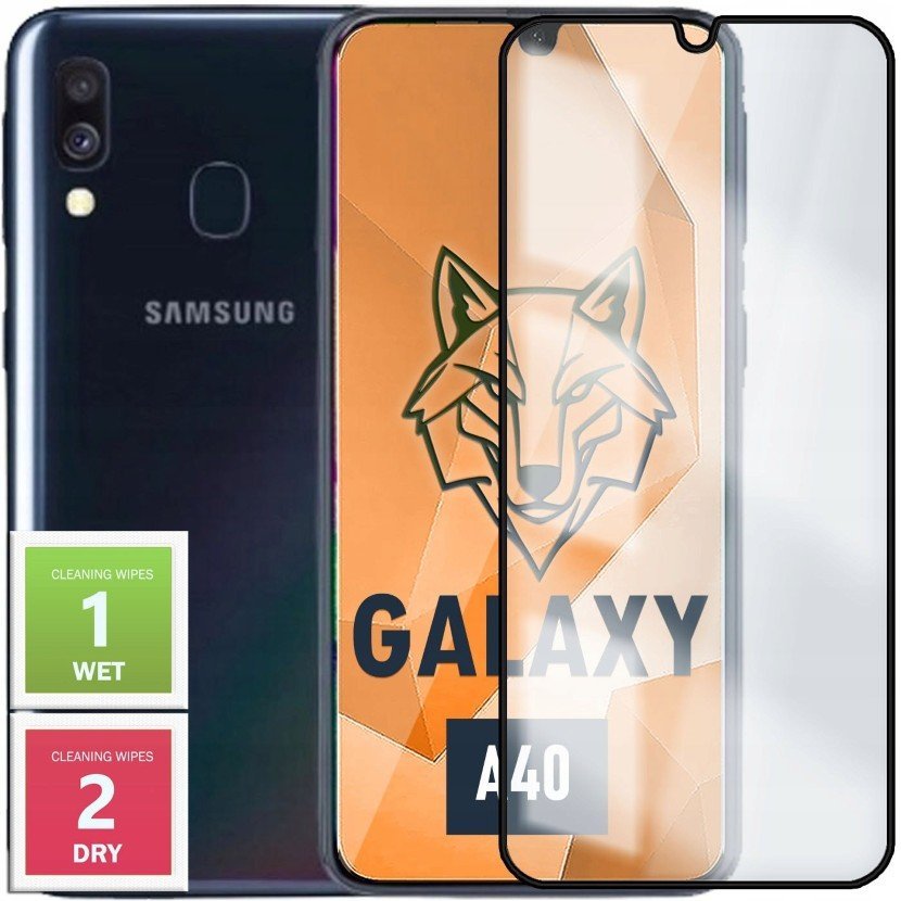 SZKŁO HARTOWANE DO SAMSUNG GALAXY A40 PEŁNE NA CAŁY EKRAN SZKIEŁKO 5D 9H