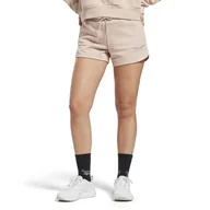 Spodenki damskie - Damskie Spodenki REEBOK VECTOR GRAPHIC SHORT HZ5976 – Pomarańczowy - miniaturka - grafika 1