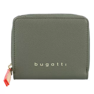 Portfele - Bugatti Ella Portfel 12 cm olive-olive 49663284 - grafika 1