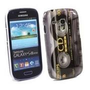 Etui i futerały do telefonów - Patterns Samsung Galaxy S3 Mini Kaseta Szara - miniaturka - grafika 1