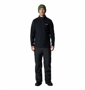 Męski polar nieropinany bez kaptura Columia Steens Mountain Half Snap - czarny - COLUMBIA - Koszulki sportowe męskie - miniaturka - grafika 1