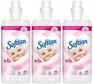 Środki do prania - Softlan Płyn Do Płukania Weich Mild Biały 1L X3 - miniaturka - grafika 1