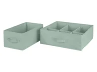 Pudła i pojemniki do przechowywania - LIVARNO home Pojemnik do przechowania lub organizer do szuflad (schowek w szufladzie/zielony) - miniaturka - grafika 1