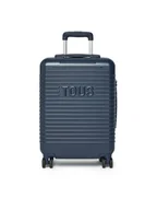 Walizki - TOUS Walizka średnia Maleta 2002129247 Granatowy - miniaturka - grafika 1