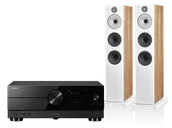 Zestawy stereo - Yamaha RX-A2A (czarny) + 603 S3 (dąb) - miniaturka - grafika 1