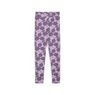 Legginsy - Legginsy dziewczęce Puma ESS+ BLOSSOM AOP fioletowe 67940660 - miniaturka - grafika 1