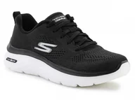 Buty sportowe damskie - Skechers Go Walk Hyper Burst Space Insight 124578-BKW - miniaturka - grafika 1