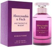 Wody i perfumy damskie - Abercrombie &amp; Fitch Authentic Night Femme woda perfumowana dla kobiet 100 ml (085715169020) - miniaturka - grafika 1