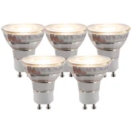 Żarówki LED - LUEDD Zestaw 5 Żarówek LED GU10 3-stopniowe ściemnianie 5W 300 lm 2700K - miniaturka - grafika 1