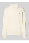 Bluzy męskie - Bluza o kroju regular fit z czystej bawełny - Lacoste - miniaturka - grafika 1