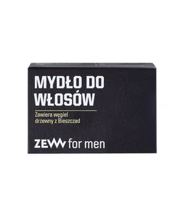 zew for men Zew for Men Mydło do Włosów z węglem drzewnym 85ml - Mydła - miniaturka - grafika 1