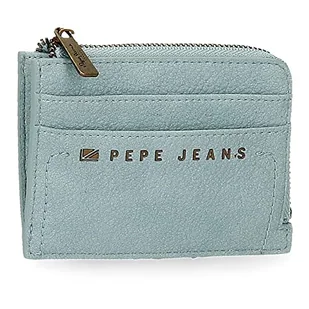 Pepe Jeans Diane Etui na wizytówkę Niebieski 11,5x8x1,5 cm Skóra syntetyczna, niebieski, Tarjetero, etui na karty - Portfele - miniaturka - grafika 1