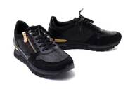 Półbuty damskie - RIEKER SNEAKER N7809-01 black, półbuty damskie - Rieker - miniaturka - grafika 1