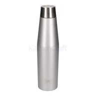 Butelki termiczne - BUILT Built - Built -  Butelka Metaliczna Srebrna  540 ml - miniaturka - grafika 1