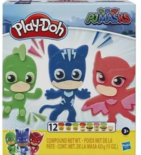 PLAY DOH PIDŻAMERSI CIASTOLINA PJMASKS 425G HASBRO - Masy plastyczne - miniaturka - grafika 1