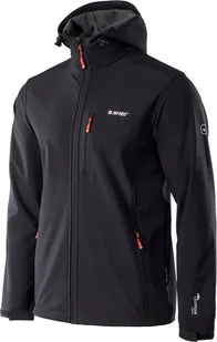 Męska Kurtka Przejściowa Softshell Membrana 8000MM Hi-tec Caen Rozmiar XXL - Kurtki męskie - miniaturka - grafika 1