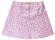 Spódnice - United Colors of Benetton Spódnica dziewczęca, Różowy Fantazyjny Kwiatowy 66t, 18 mois - miniaturka - grafika 1