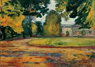 Plakaty - Park in Kösen, Edward Munch - plakat Wymiar do wyboru: 40x30 cm - miniaturka - grafika 1