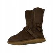 Kozaki damskie - Kozaki damskie ocieplane zamek UGG 34 - miniaturka - grafika 1