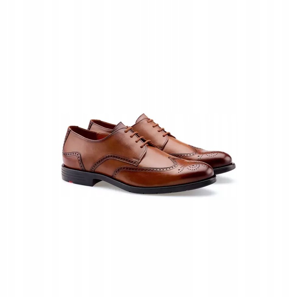 LLOYD EEZY 140 Męskie Półbuty Buty Eleganckie Skórzane Derby 40,5