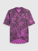 Koszulki rowerowe - 4F Koszulka kolarska męska - fioletowa XL - miniaturka - grafika 1