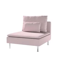 Pokrowce na meble - Dekoria pl pl Pokrowiec na moduł Söderhamn 1-osobowy pastelowy róż 93 x 99 x 83 cm Amsterdam 1007-704-51 - miniaturka - grafika 1