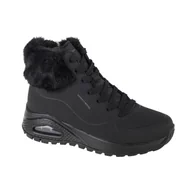 Buty trekkingowe damskie - Skechers Model Uno Rugged Fall Air Kolor Czarny - miniaturka - grafika 1