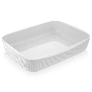 Orion Naczynie Forma Do Zapiekania Porcelanowa Biała 30,5X24,5X5,5 Cm 2,2 L - Naczynia żaroodporne - miniaturka - grafika 1