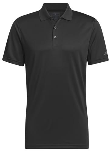 ADIDAS Męska męska koszulka polo CORE Performance PRIMEGREEN XL czarna, Czarny, XL