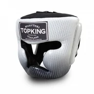 Kaski bokserskie i maski - Top King Kask Bokserski Sparingowy TKHGSS-01BU Super Star Silver - miniaturka - grafika 1