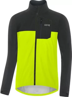 Gore WEAR WEAR Spirit Jacket Men, neon yellow/black XXL 2021 Kurtki szosowe 100716089907 - Pozostała odzież dla rowerzystów - miniaturka - grafika 1