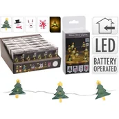 Oświetlenie świąteczne - Lampki choinkowe Micro LED 20 ciepły biały kształty - miniaturka - grafika 1