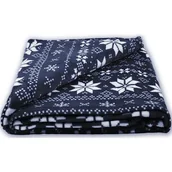 Koce - Koc NORDICO 150 x 200 cm wz. 05 granatowy - miniaturka - grafika 1