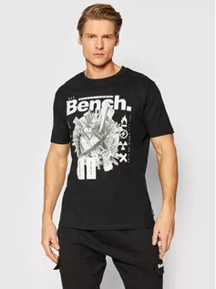 Koszulki i topy damskie - Bench T-Shirt Fontaine 117992 Czarny Regular Fit - grafika 1