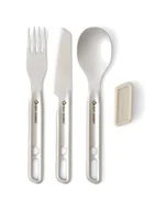 Kuchnia turystyczne i akcesoria - Sztućce turystyczne Sea to Summit Detour SL Steel Cutlery Set 3P - miniaturka - grafika 1